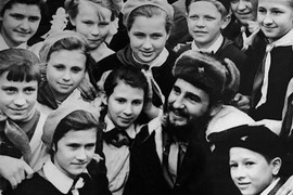 Ảnh hiếm: Lãnh tụ Fidel Castro thăm Liên Xô 1963